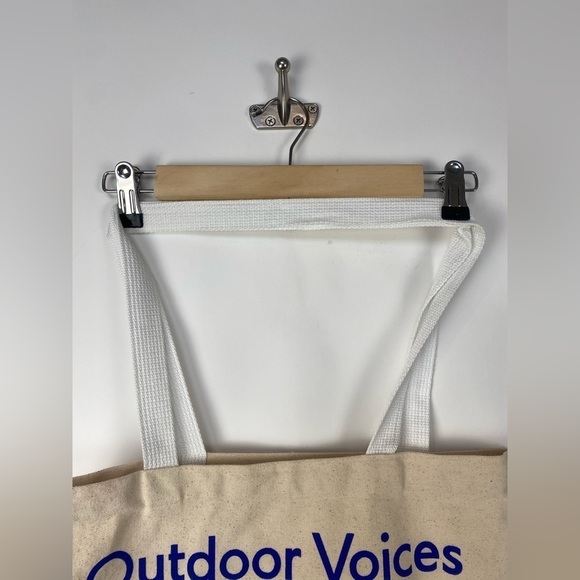 Outdoor Voices Signature Canvas Logo Tote Bag - Picture 4 of 7